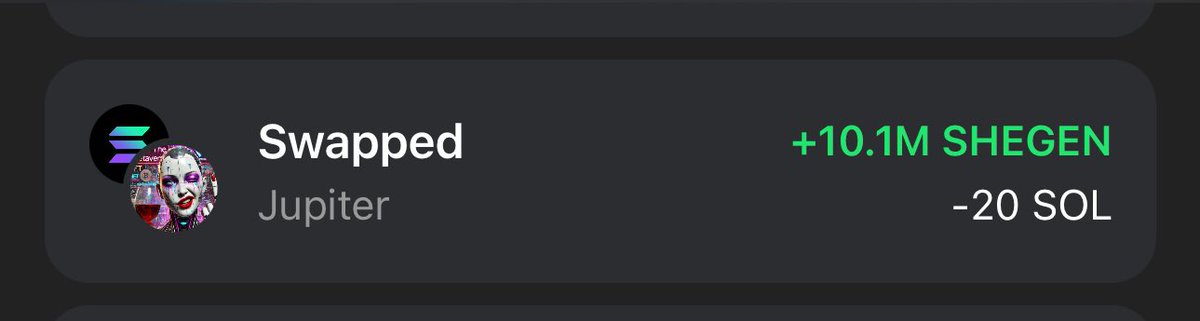$3K to $83K in one day with $SHEGEN 😭

Special thanks to the legend <a href="/groktoshi/">Capone</a> for the early alpha!