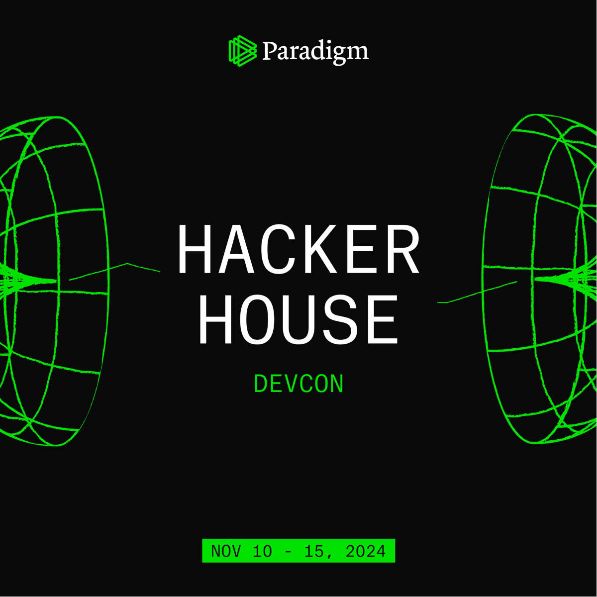 Excited for Devcon in Bangkok! We're hosting a hacker house for it from Nov. 10th - 15th.

If you're building something interesting &amp; would like to stay at the house or attend small group, on/off-record events there (Reth day, GTM workshops, etc.), fill out the form below :)