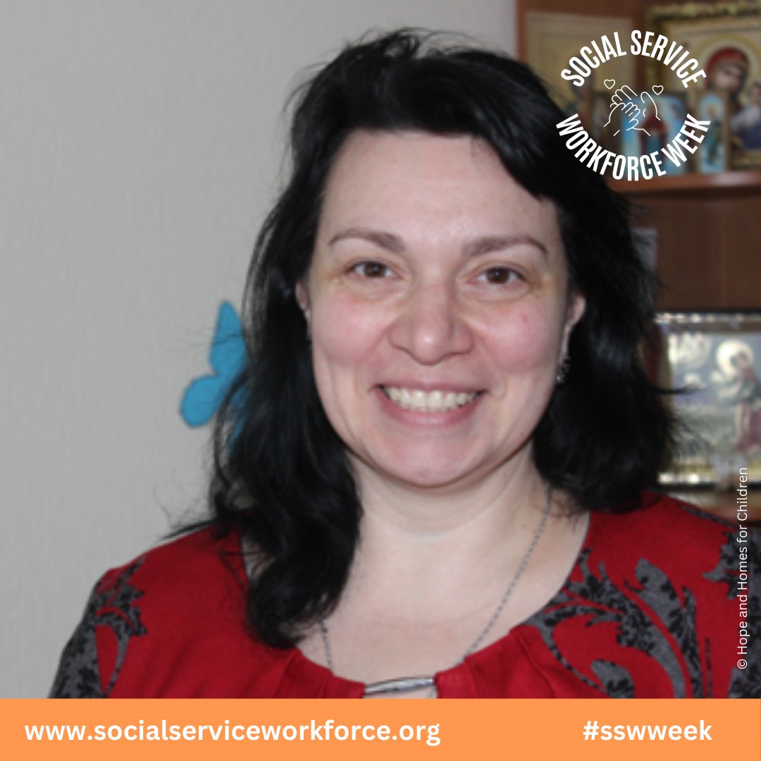 Olena ran a large orphanage in Ukraine but saw the struggles children faced when they aged out. Partnering with <a href="/HopeandHomes/">Hope and Homes for Children</a> she closed the orphanage &amp; found families for each child. Now she helps families stay together through support groups. 
Read more: bit.ly/3BQbCBt