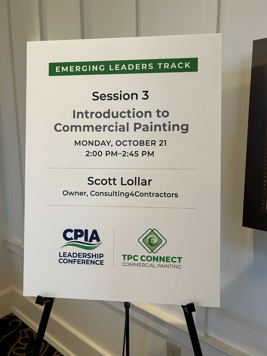 Commercial Painting Industry Association (CPIA) tweet media