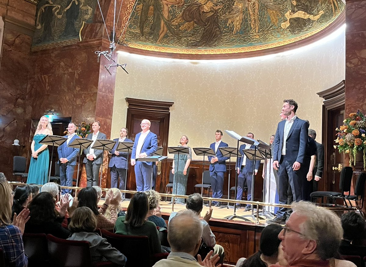 Melissa Scott (@monteverdi1610) on Twitter photo A sublime shimmering <a href="/SiglodeOroVocal/">Siglo de Oro</a> in new residency <a href="/wigmore_hall/">Wigmore Hall</a>. From 16th C John Shepherd to commission from <a href="/BenRowarth/">Ben Rowarth</a> they blew the audience away. Staggering 💥🧡 A sublime shimmering <a href="/SiglodeOroVocal/">Siglo de Oro</a> in new residency <a href="/wigmore_hall/">Wigmore Hall</a>. From 16th C John Shepherd to commission from <a href="/BenRowarth/">Ben Rowarth</a> they blew the audience away. Staggering 💥🧡