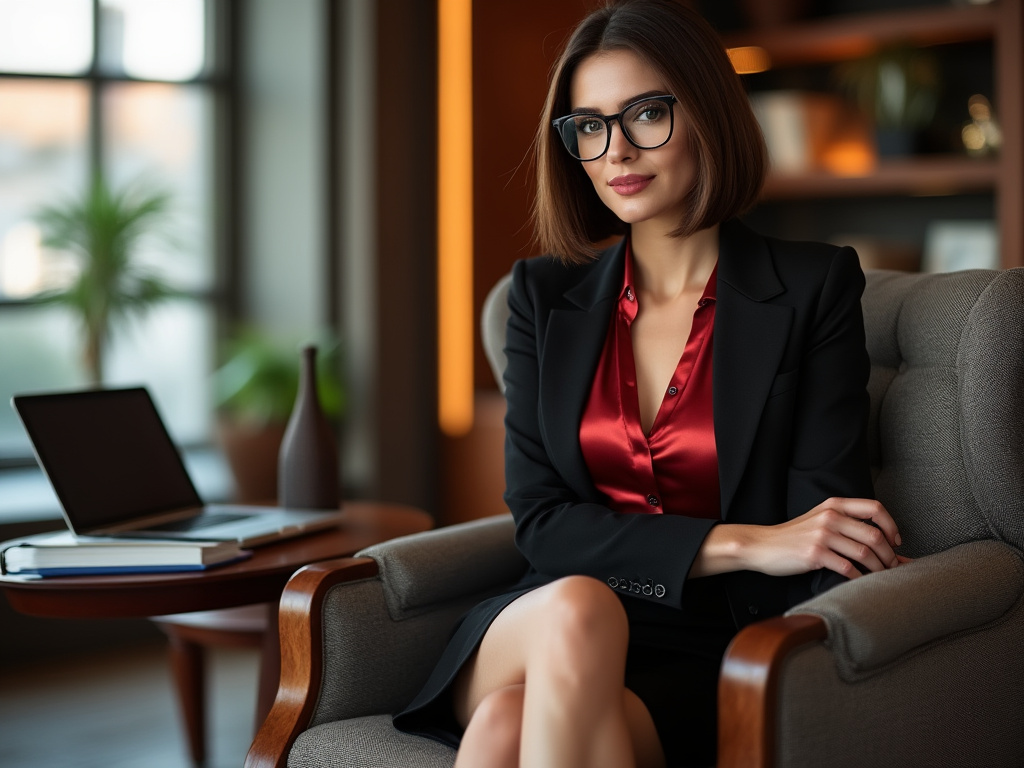 AIFashionChic's tweet image. Elegance in the boardroom, fire in the strategy. 🔥💼 
#StyleAndSubstance #BossMode

image by @grok