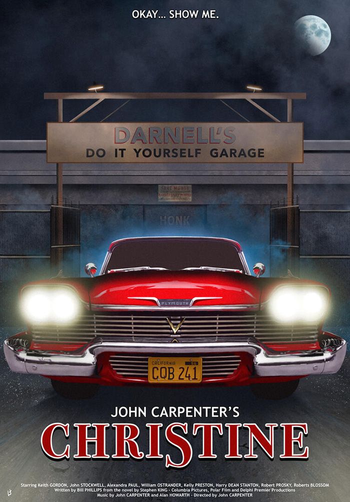 ZeroDarkDc's tweet photo. Did you know Christine was brought to life by Stephen King and John Carpenter? 🚗💀 This killer car has a mind of her own. What's your favorite scene of her revenge-fueled rampage? #Christine #StephenKing #JohnCarpenter #KillerCar #80sHorror #Horror #Horrormovie #October https://t.co/zueIOcQpmY