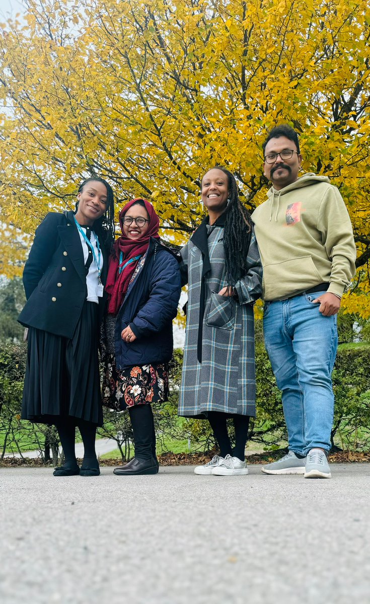 UPTURN_COPD's tweet photo. Another exciting day at #universityofyork presenting to students about our work in #UPTURN and on embedding #EDI and engaging underserved populations in #clinicaltrials . Well-done Team 👏🏿🎉 @SumanPrinjha @RabG83 @Lemmy20Lorraine @TahsinHridi3012 https://t.co/ZRBKJd9KL2