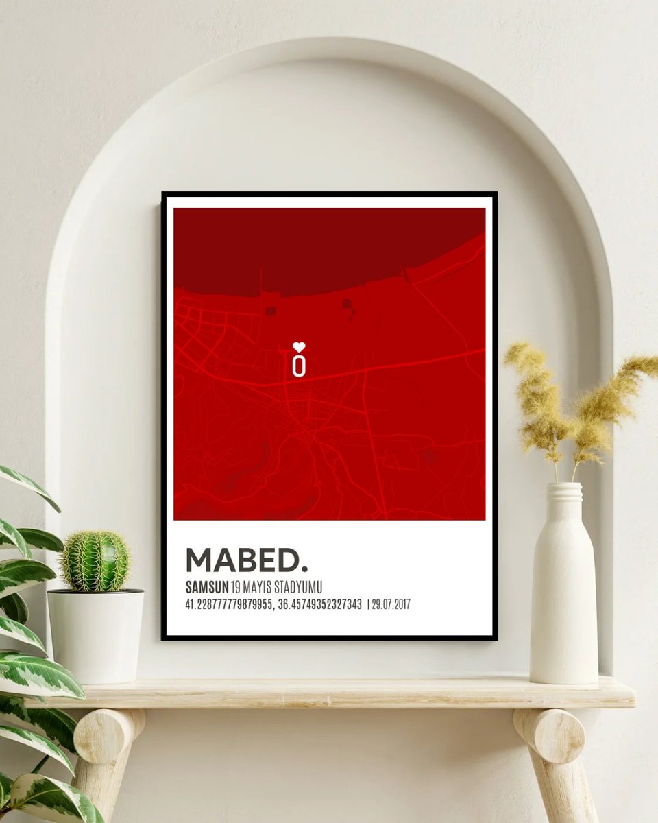 YENİ SEZON, YENİ ÜRÜN!

MABED. | SAMSUN 19 MAYIS

🔴⚪️Sevdanızın Mabed'ini tablolara yansıtıyoruz. Takımınızın harita posterleri Tavolo'da!

👆Ürüne profildeki link üzerinden ulaşabilirsiniz!

#Tablo #Poster  #Keşfet #fyp #Samsunspor  #HediyeFikirleri #DuvarDekorasyonu #harita