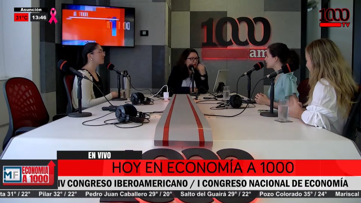 🚨 IV CONGRESO IBEROAMERICANO / I CONGRESO NACIONAL DE ECONOMÍA

El sábado 26 y domingo 27 de octubre en el Hotel Sheraton se realizará el evento 

Abordarán temas claves de la economía internacional y las transiciones sociales, ecológicas y económicas en el contexto