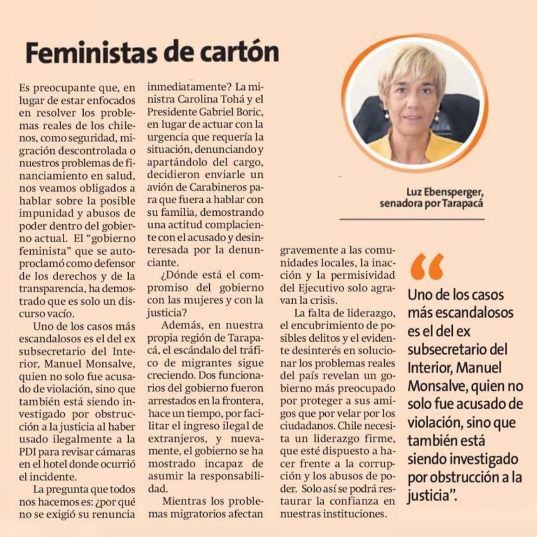 Luz Ebensperger tweet media