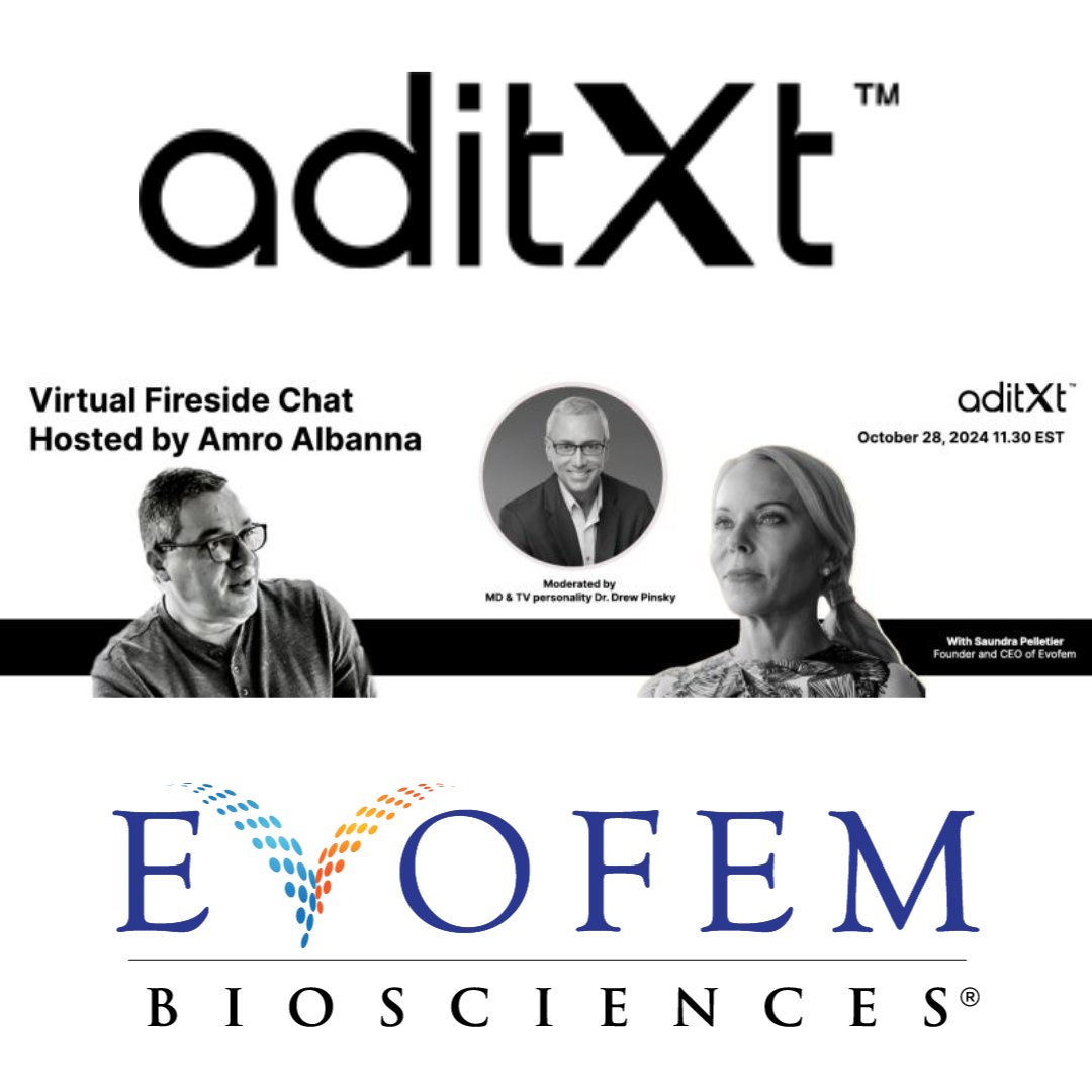 🌟 Join me on October 28th at 11:30 AM ET for a chat with @aditXt CEO Amro Albanna &amp; <a href="/drdrew/">Dr. Drew</a>📺🎙️! We’ll share updates and answer your questions in a live Q&amp;A. Submit your Qs by Oct 25! 

Register here: lnkd.in/g8RfryVa #WomensHealth #Biotech #ReproductiveHealth #Healthcare