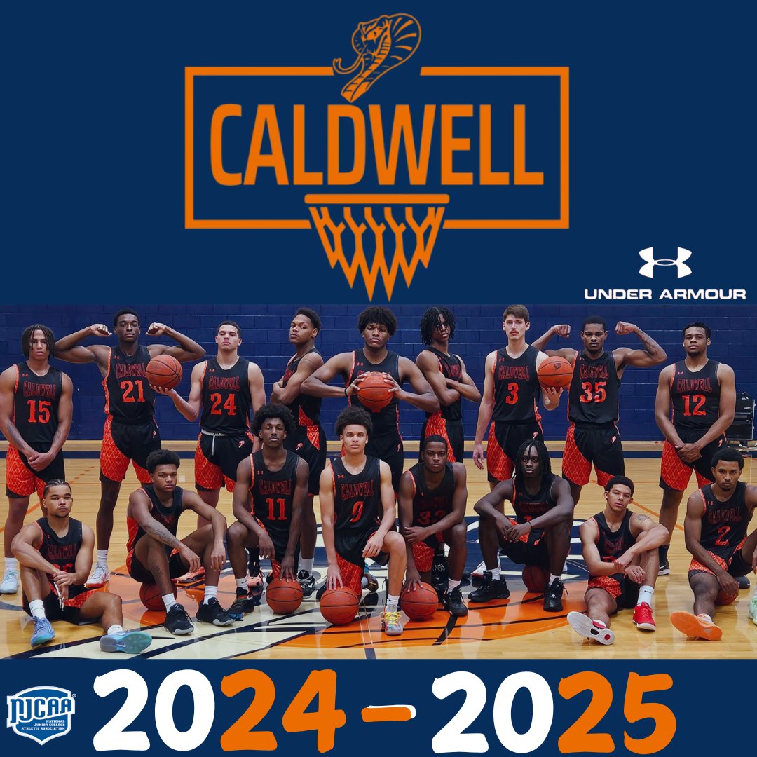 🐍 Cobras 2024-25 🏀 #TeamPic
#MediaDay
#WarReady
#CaldwellTough

ALMOST TIME TO #ClockIn
🟠🔵