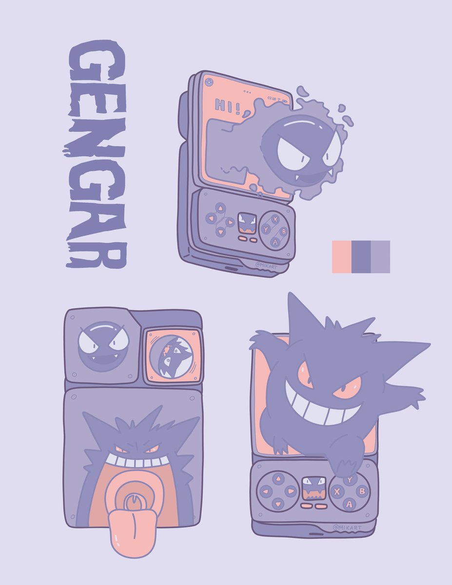 mikart44's tweet photo. Oh no... he's coming out to play ✨️
.
#gengar #pokemon #Nintendo https://t.co/DcwvKGS0Ca
