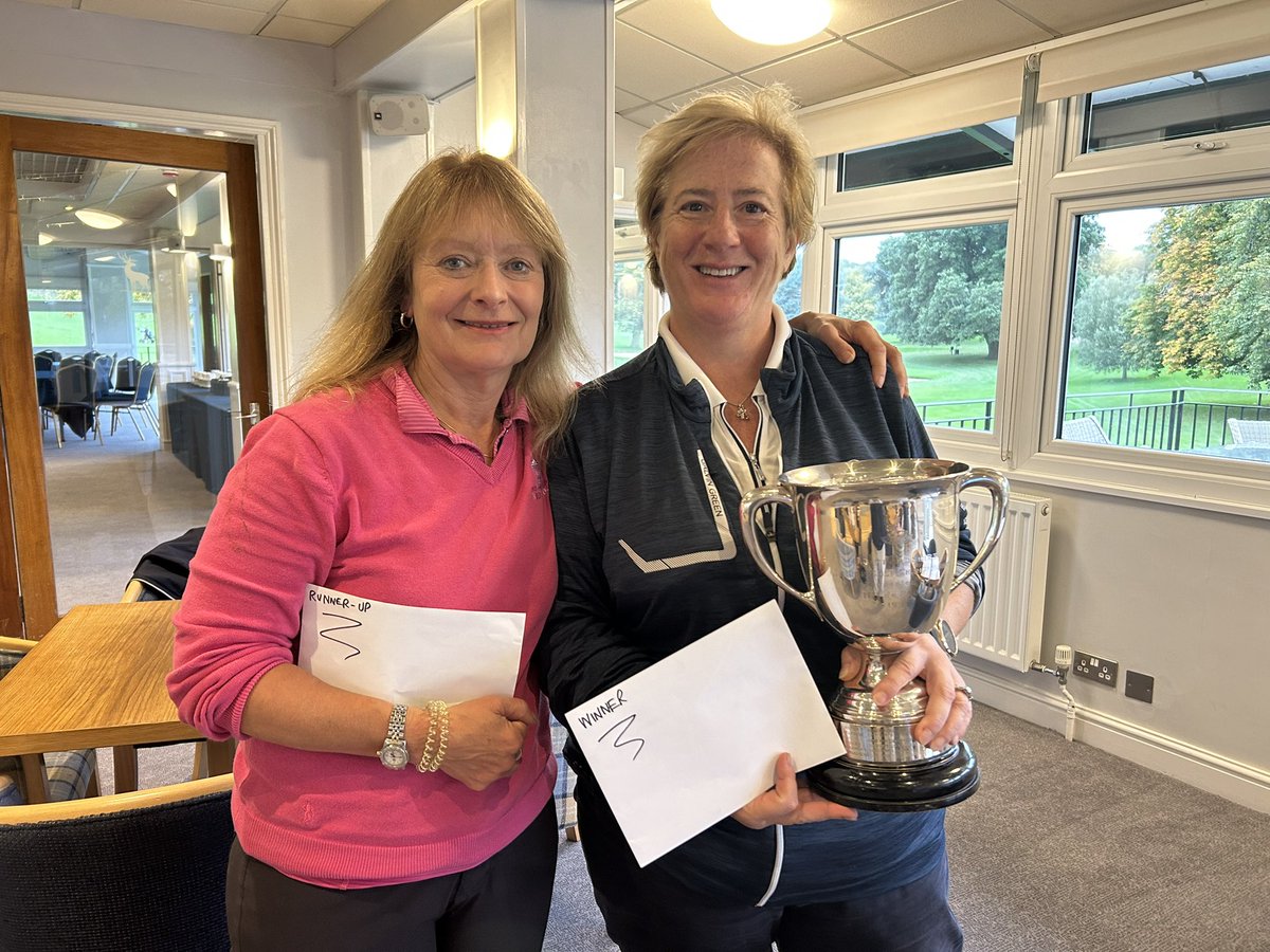 Hertfordshire Golf (@herts_golf) on Twitter photo Congratulations to the winner of our delayed Women’s De Paula Cup final match played today <a href="/Easthertsgc/">East Herts Golf Club,</a> where Simmi Ciccone of <a href="/HadleyWoodGC/">Hadley Wood GC</a> prevailed by the margin of 2&1 over Hilary Allwright of <a href="/Moorparkgolf/">Moor Park Golf Club</a>. Simmi is pictured here with the trophy on the right. Congratulations to the winner of our delayed Women’s De Paula Cup final match played today <a href="/Easthertsgc/">East Herts Golf Club,</a> where Simmi Ciccone of <a href="/HadleyWoodGC/">Hadley Wood GC</a> prevailed by the margin of 2&1 over Hilary Allwright of <a href="/Moorparkgolf/">Moor Park Golf Club</a>. Simmi is pictured here with the trophy on the right.