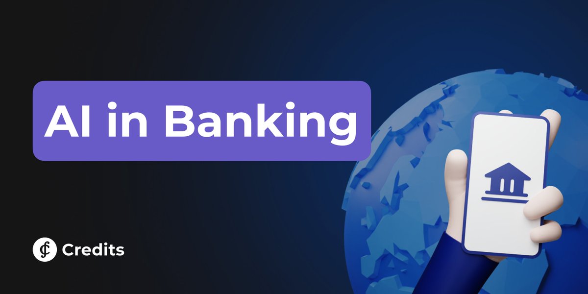 creditscom's tweet photo. The banking sector is undergoing a transformation, thanks to AI.
But how are banks really leveraging this tech? 🧵 #AI #Banking #creditscom https://t.co/eP1iQfv1UL