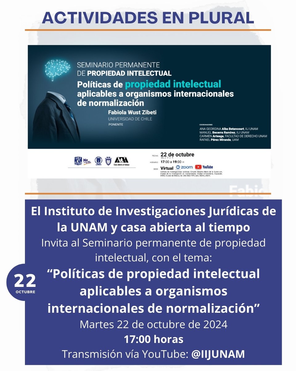 PluralCIESAS's tweet photo. Conoce las actividades que esta semana han preparado desde diferentes instituciones, asociaciones, aliadas y aliados para ampliar nuestro conocimiento, desde #plural les invitamos a disfrutar de cada una de ellas.
#NoTeLoPuedesPerder
#SomosCIESAS
#investigacion https://t.co/lCkrsbVKZm