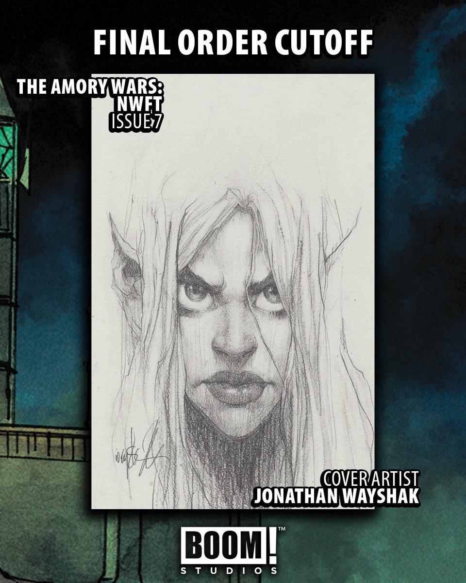 Evil Ink Comics (@evilinkcomics) on Twitter photo If you loved THE AMORY WARS: NO WORLD FOR TOMORROW # 6, today is the last day to preorder ISSUE 7 from your local comic bookstore! (On sale 11/13) Don't miss out on this wild ride and insane art!
A: Guillaume Martinez
C: <a href="/alfardstar/">Valentina Bianconi</a>
L: <a href="/TaylorEspo/">🇦🇷 Taylor Esposito, Ghost Glyph Studios,letterer</a>
C: Gianluca Gulgiotta & <a href="/WAYSHAK/">WAY$HAK</a> If you loved THE AMORY WARS: NO WORLD FOR TOMORROW # 6, today is the last day to preorder ISSUE 7 from your local comic bookstore! (On sale 11/13) Don't miss out on this wild ride and insane art!
A: Guillaume Martinez
C: <a href="/alfardstar/">Valentina Bianconi</a>
L: <a href="/TaylorEspo/">🇦🇷 Taylor Esposito, Ghost Glyph Studios,letterer</a>
C: Gianluca Gulgiotta & <a href="/WAYSHAK/">WAY$HAK</a>