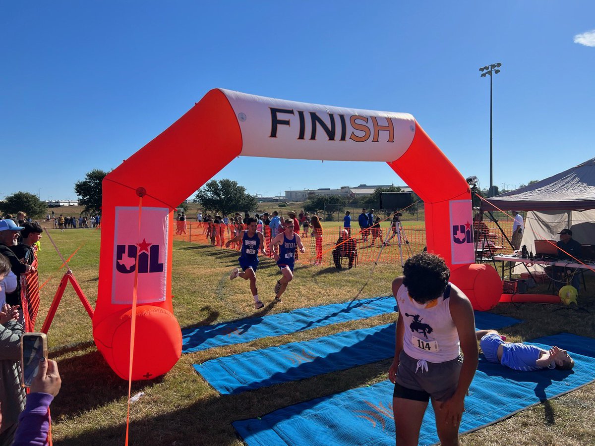Damion Hopkins, M.Ed., CAA, TAAC (@ad_dhopkins) on Twitter photo So proud of this group of coaches and athletes for having a chance to represent <a href="/RoyalFalconAth/">Royal ISD Athletics</a> and compete for <a href="/risdhighschool/">Royal High School</a> in the UIL Regional Cross Cross Country Meet today in Huntsville! #WeAreRoyal #uilstate #FalconPride <a href="/RoyalISD/">Royal ISD</a> <a href="/uiltexas/">Texas UIL</a> So proud of this group of coaches and athletes for having a chance to represent <a href="/RoyalFalconAth/">Royal ISD Athletics</a> and compete for <a href="/risdhighschool/">Royal High School</a> in the UIL Regional Cross Cross Country Meet today in Huntsville! #WeAreRoyal #uilstate #FalconPride <a href="/RoyalISD/">Royal ISD</a> <a href="/uiltexas/">Texas UIL</a>