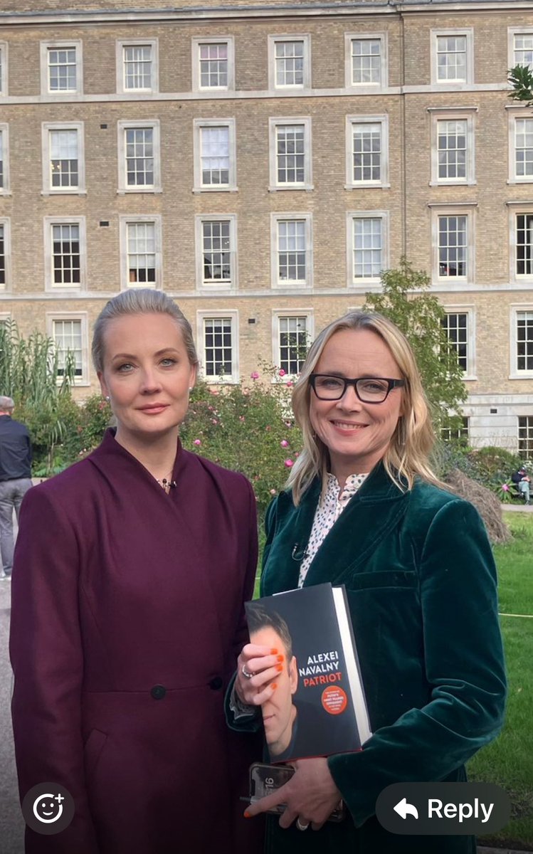 Alexei Navalny died in a brutal Russian prison. As his wife Yulia Navalnaya publishes his memoir, including never-before-seen diaries, our UK broadcast exclusive interview tonight 7pm BBC2 &amp; <a href="/BBCiPlayer/">BBC iPlayer</a> <a href="/rpanthaki/">Roxanne Panthaki</a> <a href="/StuartDenman/">Stuart Denman 🏳️‍🌈</a> @LondonLuke <a href="/neilpaton1/">Neil Paton</a> <a href="/dhdfisher/">Daniel Fisher</a> @SDias26472263