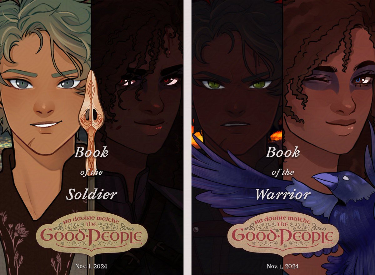 Okay, suppose this website can have a look at this graphic, too... Heavily glazed... *squints* 

Anyway: Woahhh, Nov. 1! First release! Are you excited? Are you screaming? We are! ⚔️

#visualnovel #vndev #otome #otomedev #indiegame #indiedev #amaregame
