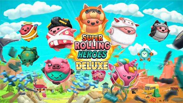 GoNintendoTweet's tweet photo. Top-down precision platformer "Super Rolling Heroes Deluxe" heads to Switch Nov. 21st, 2024 https://t.co/aMiOKh40pI https://t.co/EUUeHyT2m4