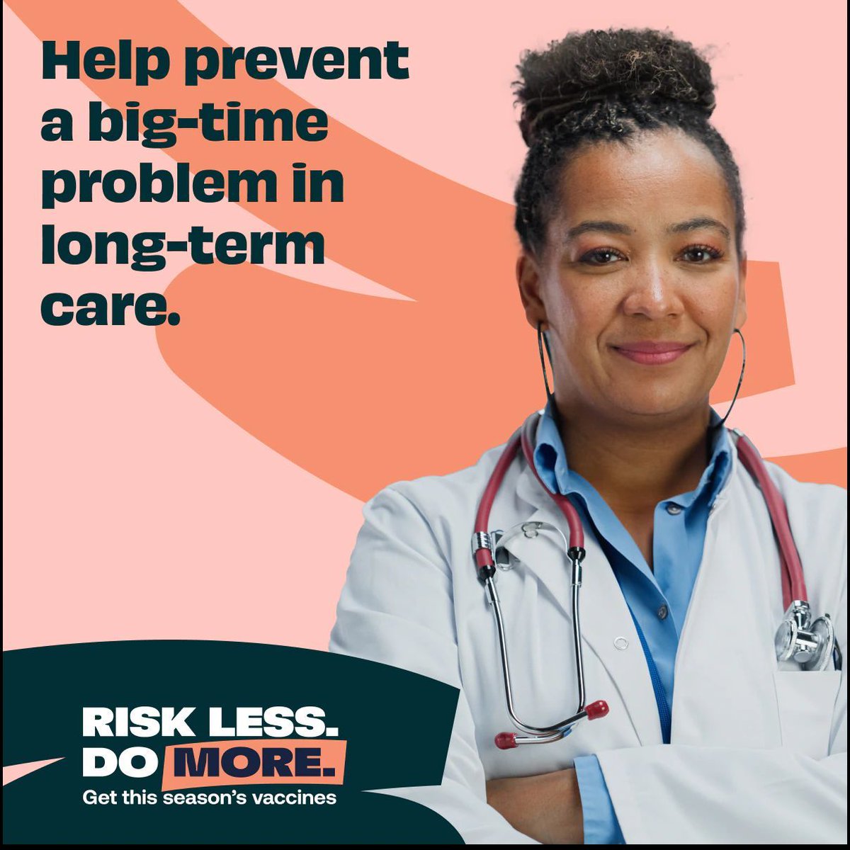 lafp_familydocs's tweet image. Flu, COVID-19, and RSV vaccines help prevent serious illness for patients with existing health conditions. Help your patients understand the risks of infection and the importance of vaccination. @aafp @HHSGov