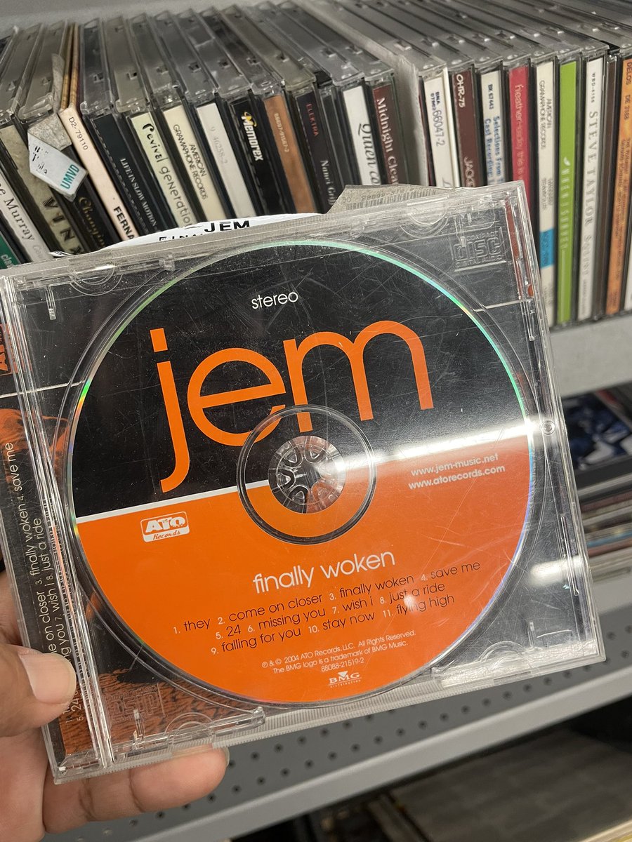 theemptycrowd's tweet photo. Walked into a thrift store to use the restroom and browsed the CDs. Came upon this Adio @joeybrezinski memory https://t.co/PVbXOb3MBO