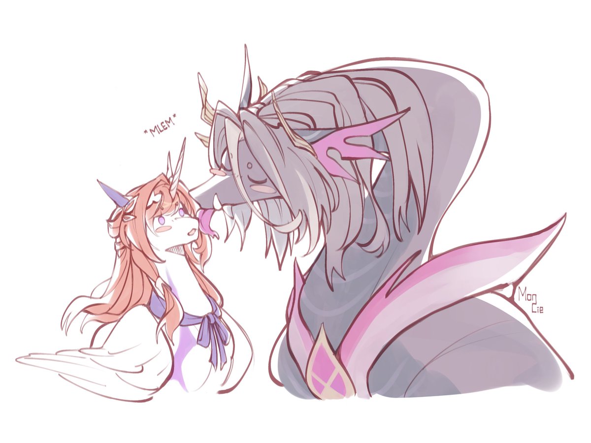 She's a VEERRYY big puppy you can say 🤲