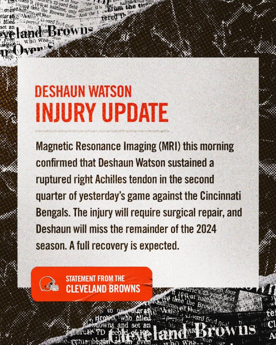 AdamSchefter's tweet photo. From the Browns: https://t.co/FupiMQaE0n