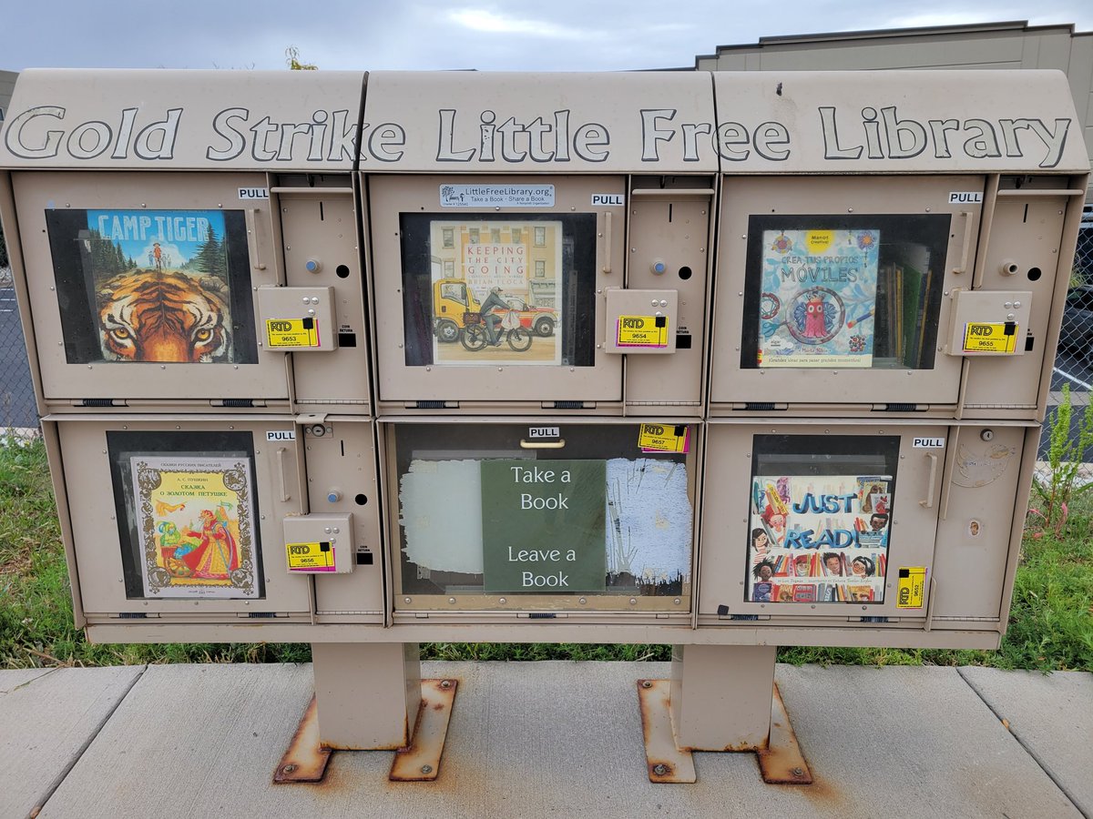 GoldStrikeLittleFreeLibrary tweet media