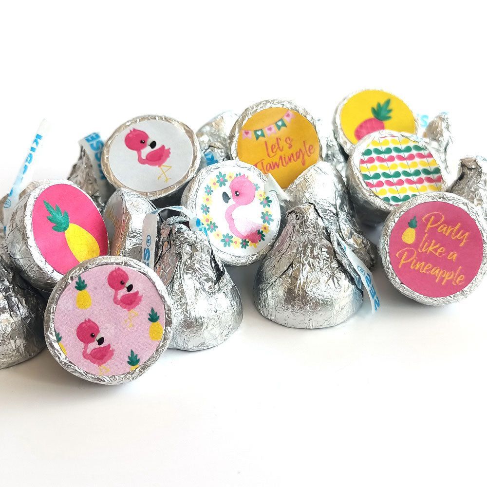 adorebynat's tweet image. Make your Hershey's Kisses Chocolates even sweeter with our Pineapple and Flamingo Sticker Labels! They're the perfect touch for any celebration. #HersheysKisses #PartyDetails #bmecountdown buff.ly/3YzliIj