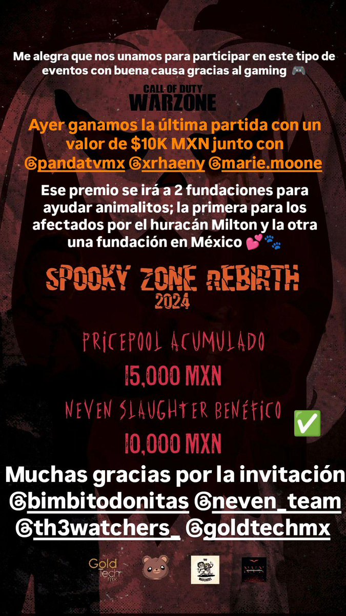 Muchas gracias por la invitación 🫶🏻💕<a href="/NEVEN_TEAM/">NEVEN</a> @bimbitodonitas <a href="/goldtechmx/">Gold Tech Mx</a>   <a href="/th3watchers/">The Watchers</a>