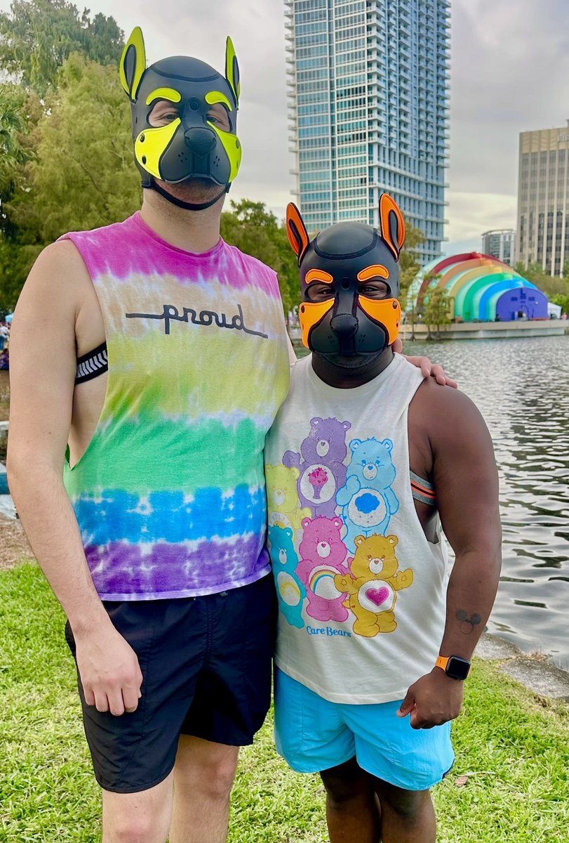 thisiscubby's tweet image. happy pride with my puppers! 
@lilfetfenwick 

#diaperpup #pup #orlandopup #lgbt #jockstrap #bearcub  #gay #gaypup #fetish #kink  #puphood #humanpup #gaypuppy #gogoboy #gogopup #musclepup #gaynsfw #floridapup  #pupplay #gaymer  #orlandopup #gaycub #gaymuscle #nerdypup #abdl