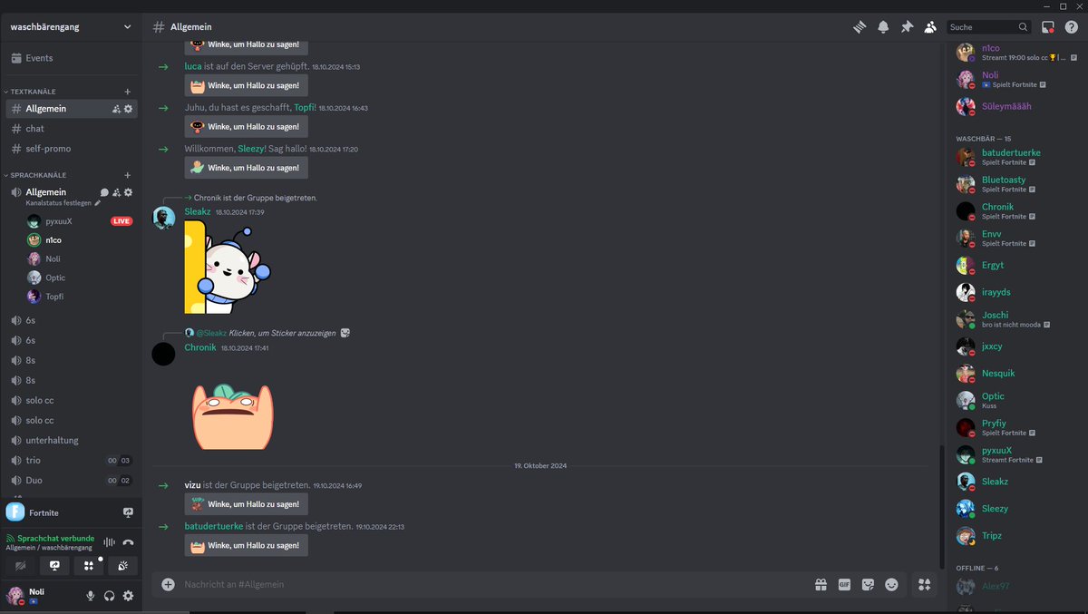 new circle just be good daily 6s and 8s dm or for inv
