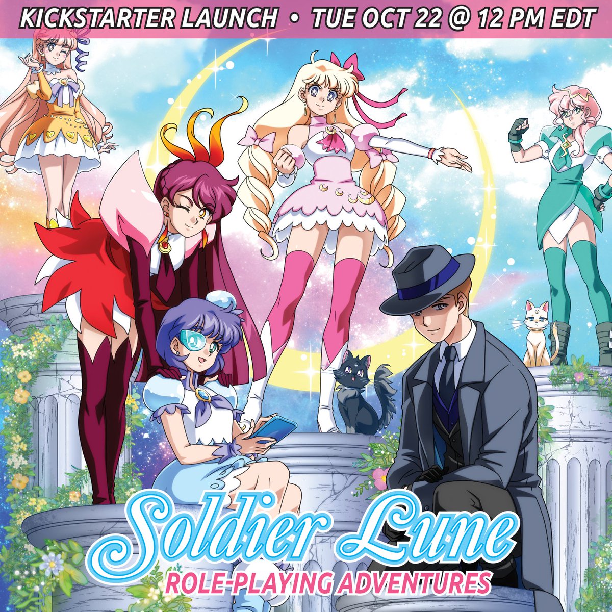 Soldier Lune Role-Playing Adventures launches tomorrow on Kickstarter – Tue Oct 22 @ 12 pm EDT.

kickstarter.com/projects/dyska…

#BESM #BESM4 #roleplaying #RPG #DnD #MagicalGirls #anime #SailorMoon