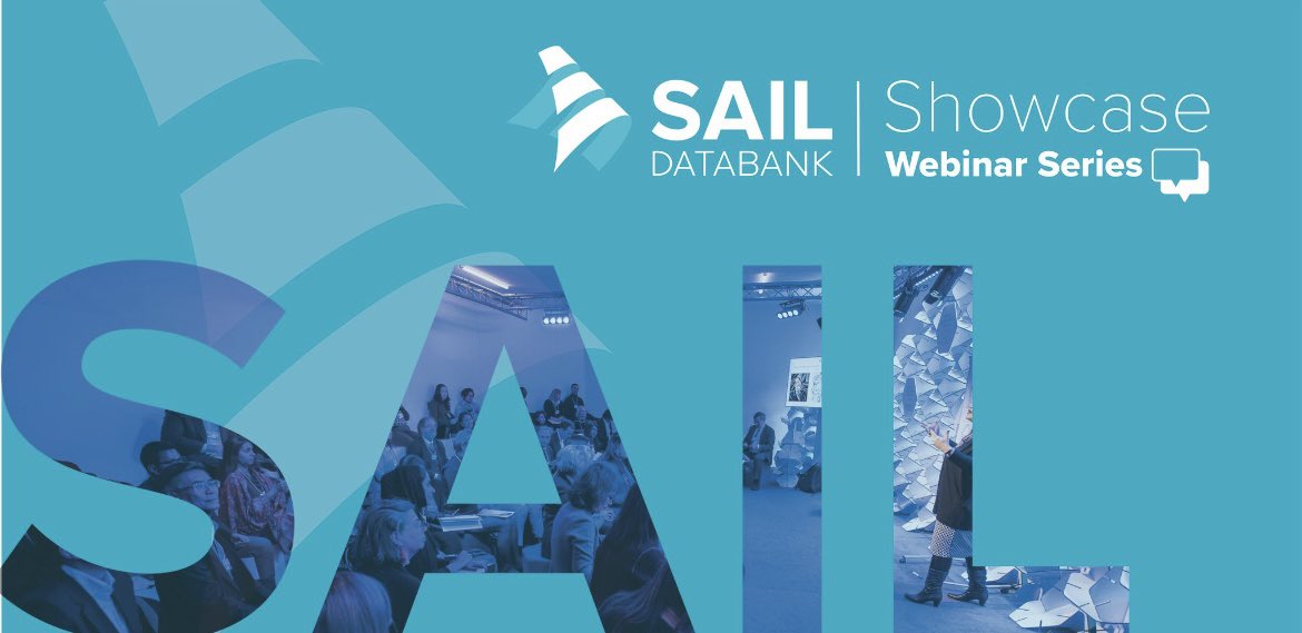 🌟 Grab your ticket now for the next SAIL Databank Showcase Webinar (Online) - Thursday, 21st November: 10AM-12PM!

👉 ticketsource.co.uk/sail-databank/…

🚀 The theme: "PPIE - public data for public good"

<a href="/AshleyAkbari/">Ashley Akbari</a> <a href="/chrisPopDataSci/">Chris Orton</a> <a href="/CASCADEresearch/">CASCADE</a> @vaughan_rach <a href="/DrMichelleEdwar/">Dr Michelle Edwards</a>