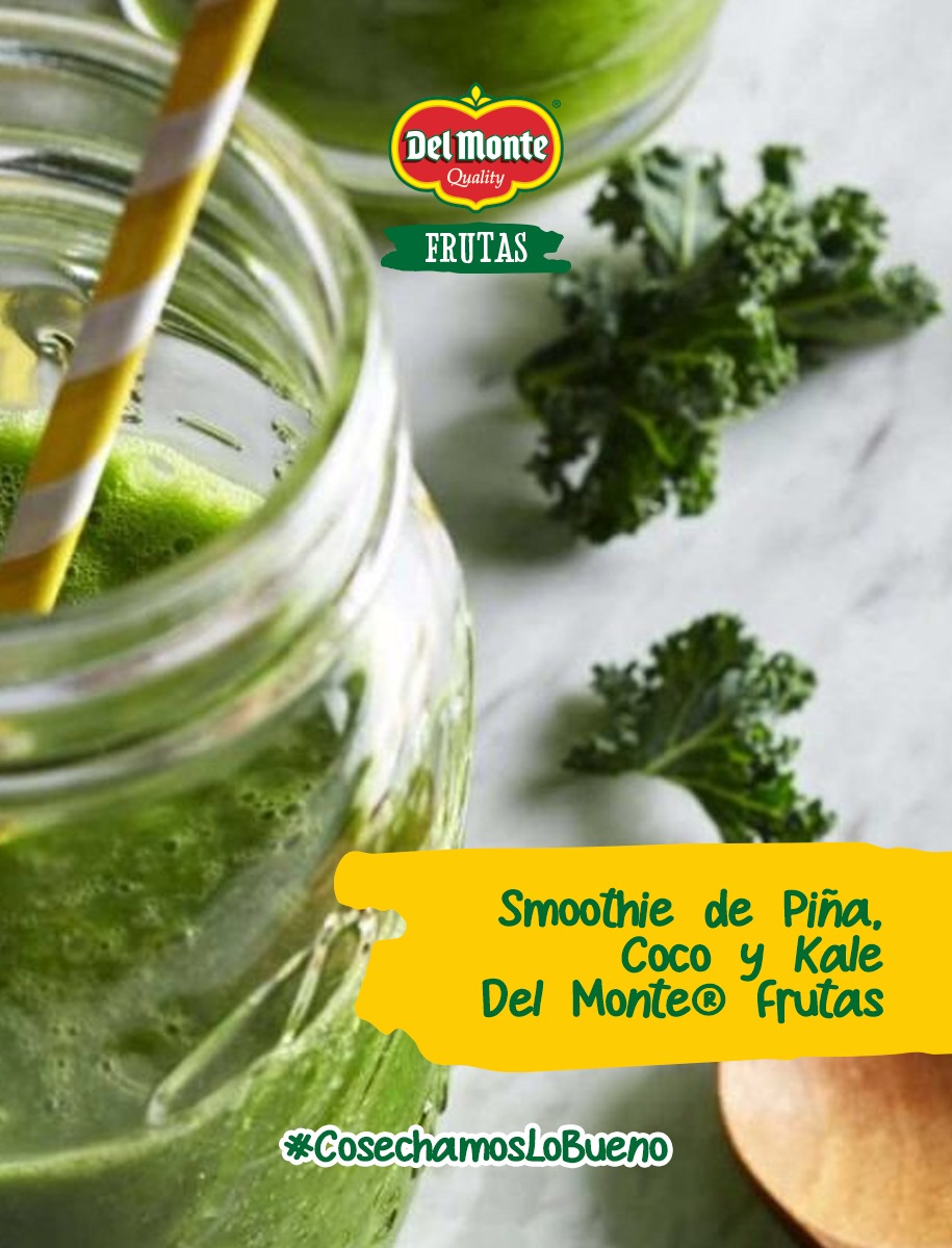 Arranca el fin de semana con un fresco Smoothie de Piña, Coco y Kale #DelMonteFrutas #CosechamosLoBueno

delmontefrutas.mx/project/smooth…

#comida  #Receta  #recetasfaciles  #comidacasera  #comidasana  #recetas  #recetasfaciles  #food   #cocina #recetassaludables  #saludable  #foodie