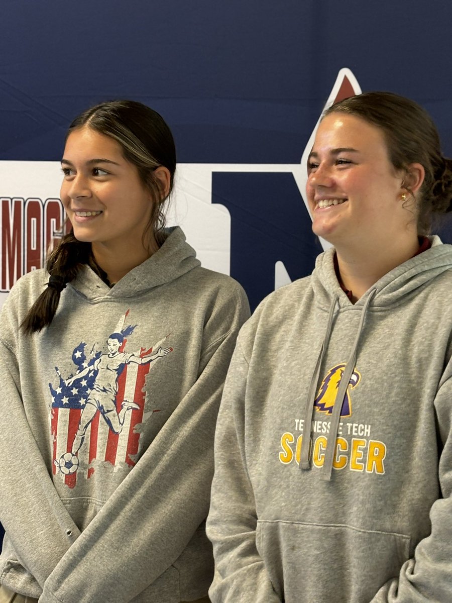 HAPPENING NOW: <a href="/MadisonAcademic/">Madison Academic HS</a> Coach Jeremy Young &amp; members of the Lady Mustangs soccer team are visiting with our local #ABCNews &amp; #NBCNews affiliates to discuss the school’s 11th state tournament berth in girls soccer ⚽️ ✨They’ll face Kingston in the opening round on Thursday