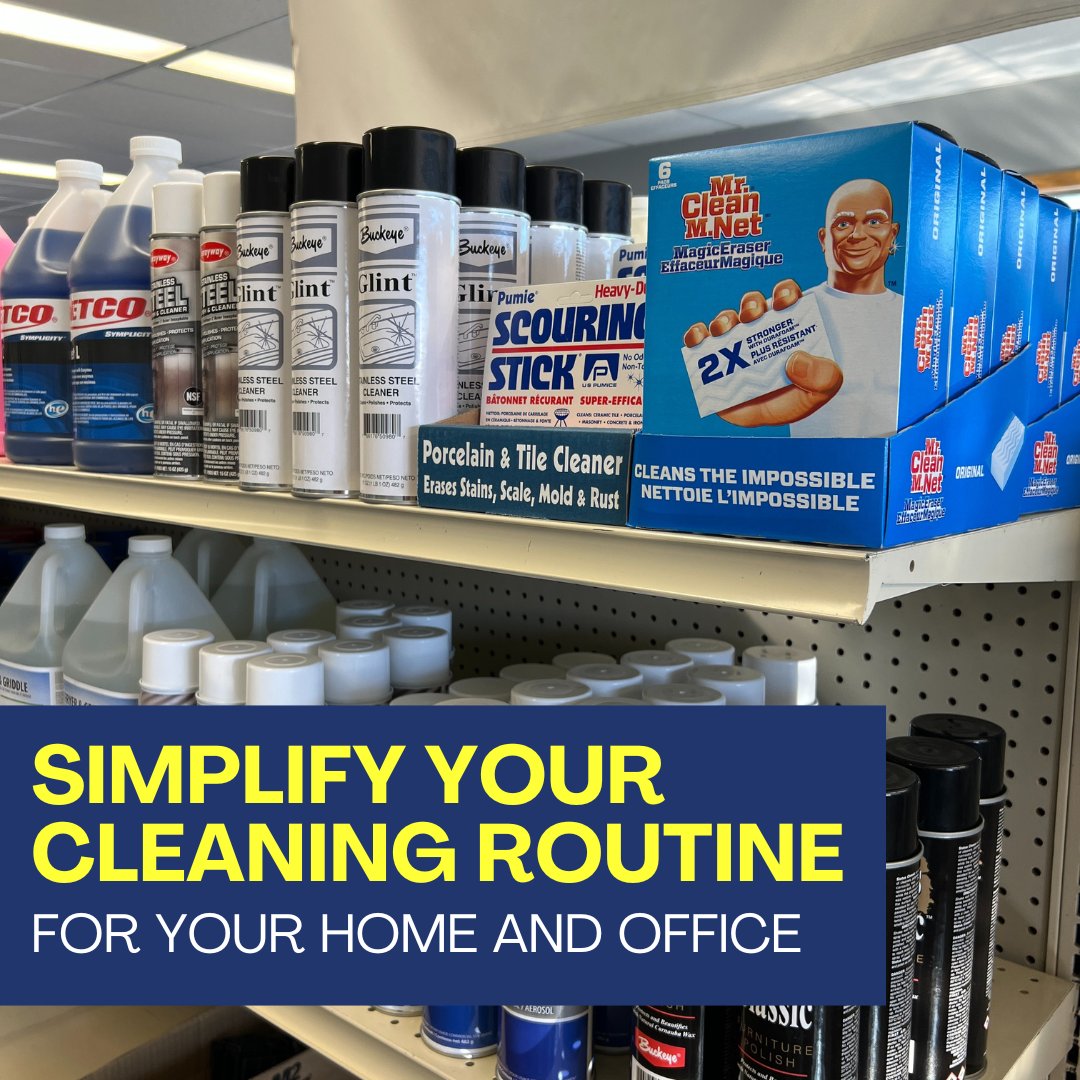 prairiejanitor1's tweet image. Tackle even the toughest spots with products that work and won’t damage your surfaces.

Shop local for all your cleaning supplies and equipment today! 

#citymj #cleaninghack #saskbusiness #mrclean #janitorial