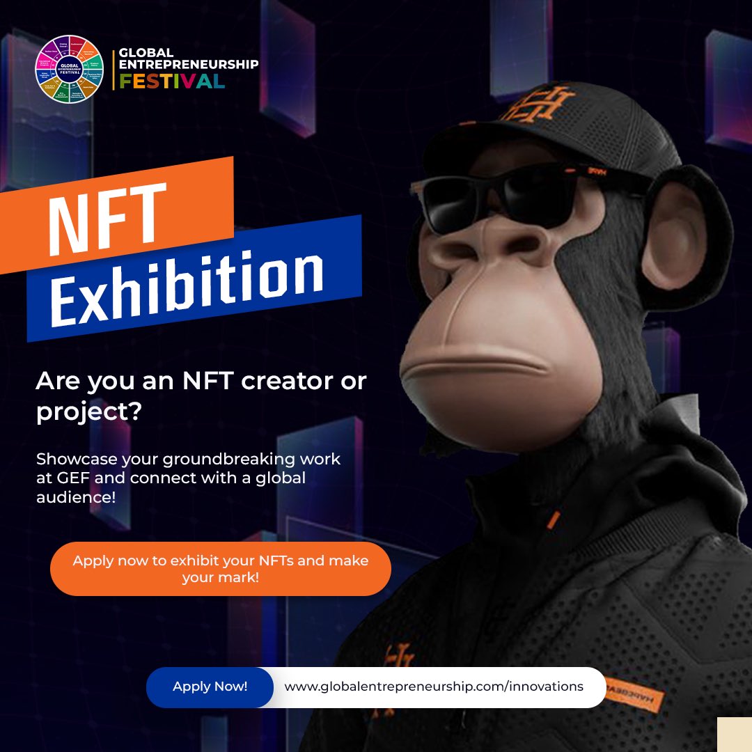 LilsamzyCM's tweet photo. I’m so pumped for the amount of NFT projects that’ll be exhibiting at @Globalefest 

#StaySynced 🫵🏼🫵🏼🪩 https://t.co/Awh8YZgu29