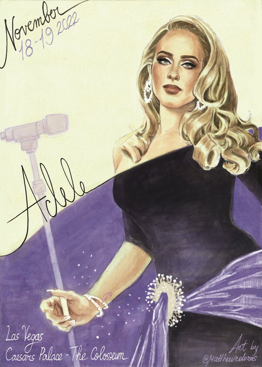 matthewcoloras's tweet photo. Poster 5 - November 18-19 2022
Here's the fifth poster of my Weekends with Adele poster set! 
This one gave an hard time since this look is my absolute favourite...I love her golden locks! 
The next one will be the last poster of this set 💝

#adele @adeleaccess https://t.co/B4iSjEuZiK