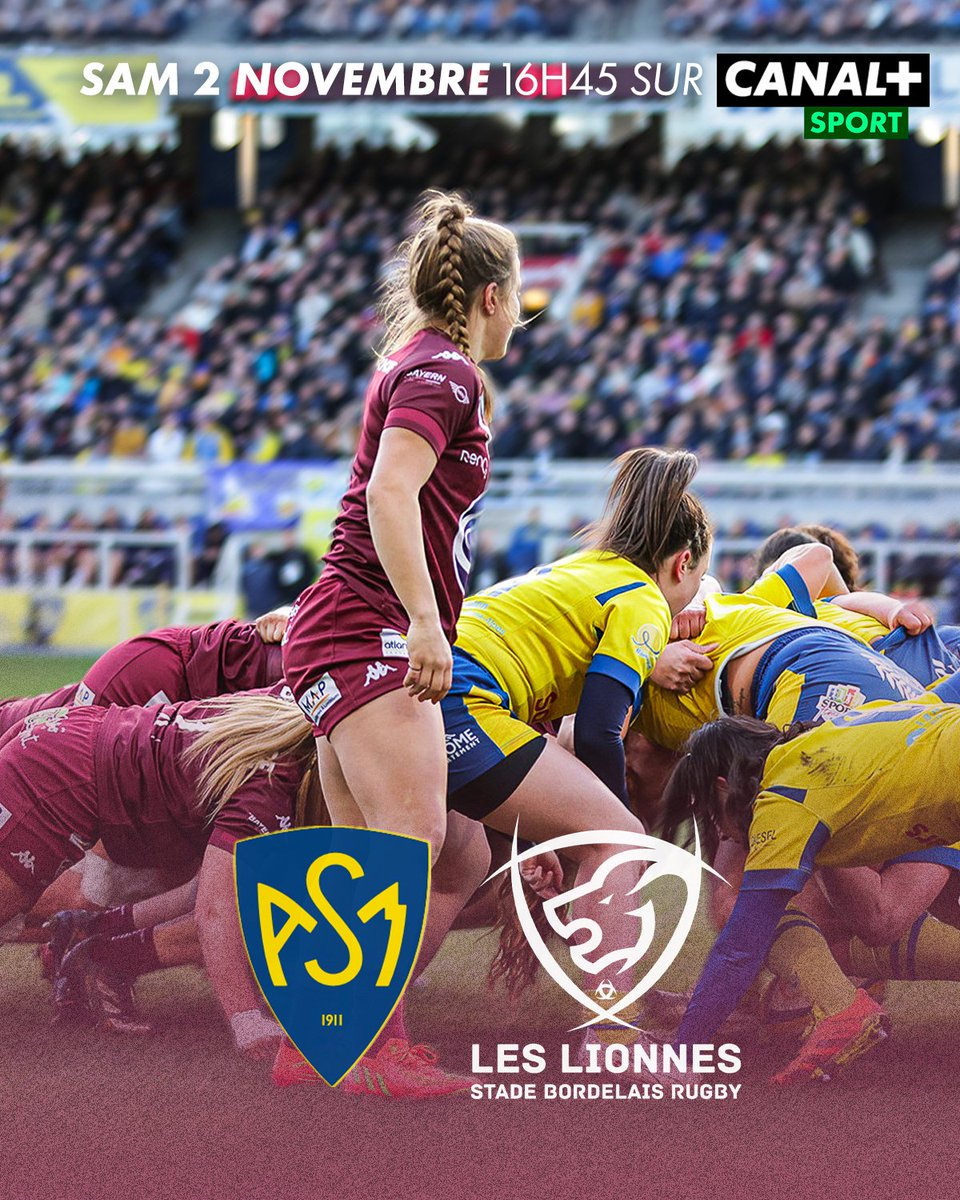 HISTORIQUE 🤩

Cette saison pour la première fois, plusieurs rencontres de l’<a href="/Elite1Feminine/">Elite 1 Féminine</a> seront diffusées en clair sur les antennes de CANAL + 🔥

📺 Samedi 2 novembre à 16h45 sur CANAL+SPORT

<a href="/canalplus/">CANAL+</a> 🙌