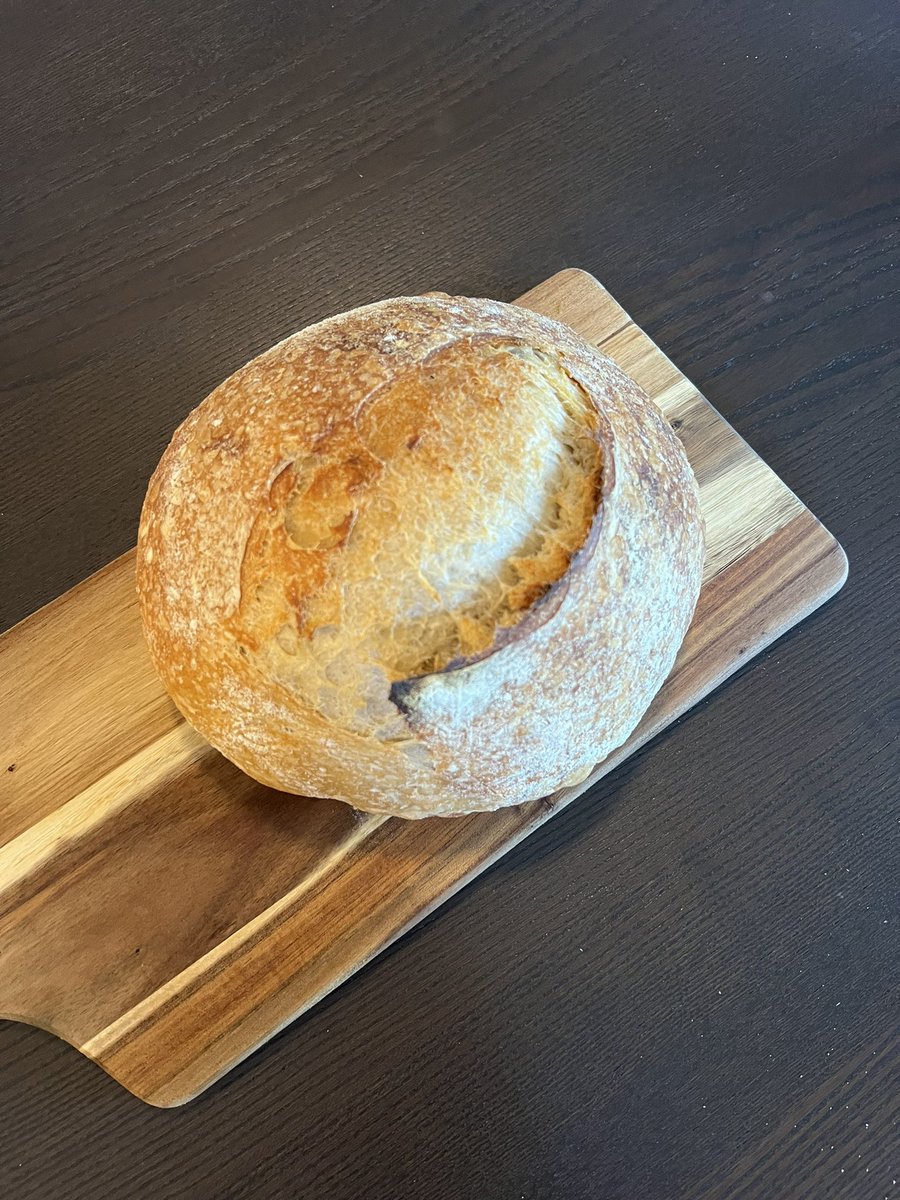 Fresh sourdough loaf - one of my prettiest yet