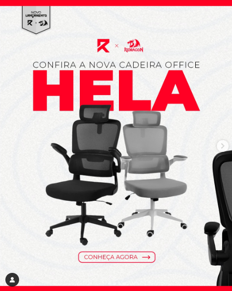 ZeTTaZeRa's tweet photo. Redragon Brasil | CONFORTO E QUALIDADE É COM A RED! 🔥 Sabemos que os equipamentos utilizados no trabalho influenciam a qualidade do mesmo. Por isso, nossos … | Instagram https://t.co/ezQF9R5xzq