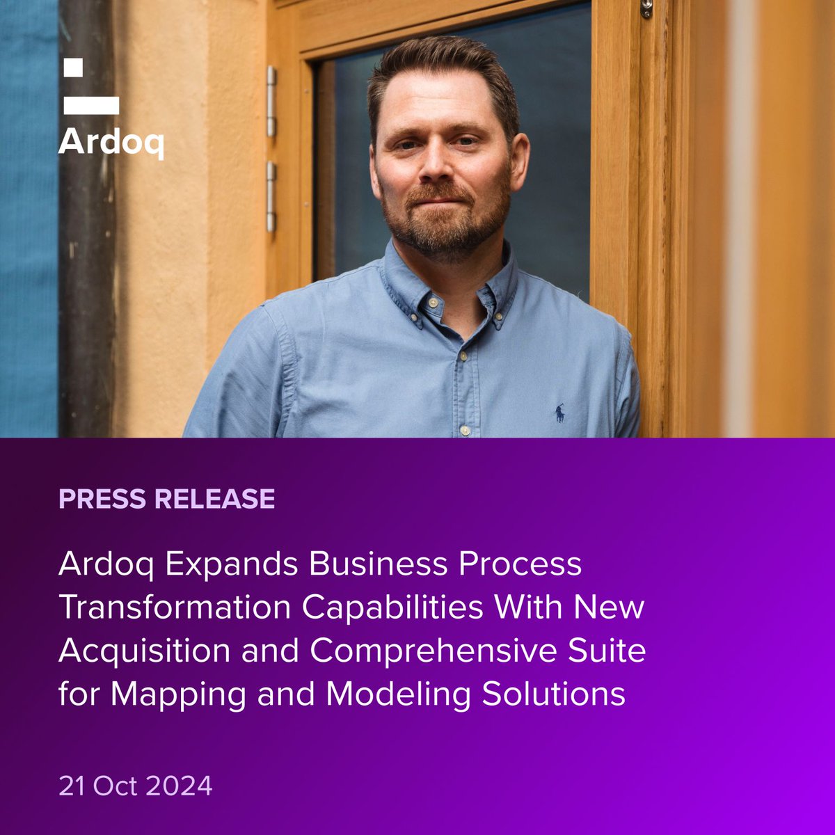 We're thrilled to congratulate <a href="/ardoqCom/">Ardoq</a> on its acquisition of ShiftX, an AI-driven process modeling platform. The news further positions Ardoq as the go-to partner for CIOs looking to drive impactful digital transformation. 

Learn more here: ardoq.com/news/business-…