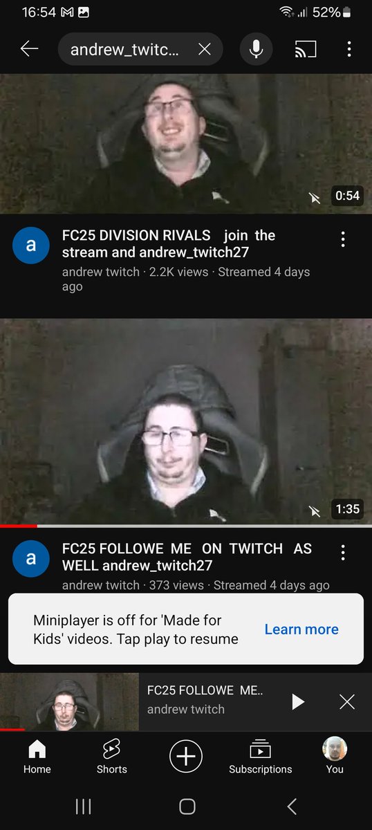 Known paedophile, mark feely, is upto his old tricks, he has a channel on youtube and was on twitch he exposes himself to young children on twitch