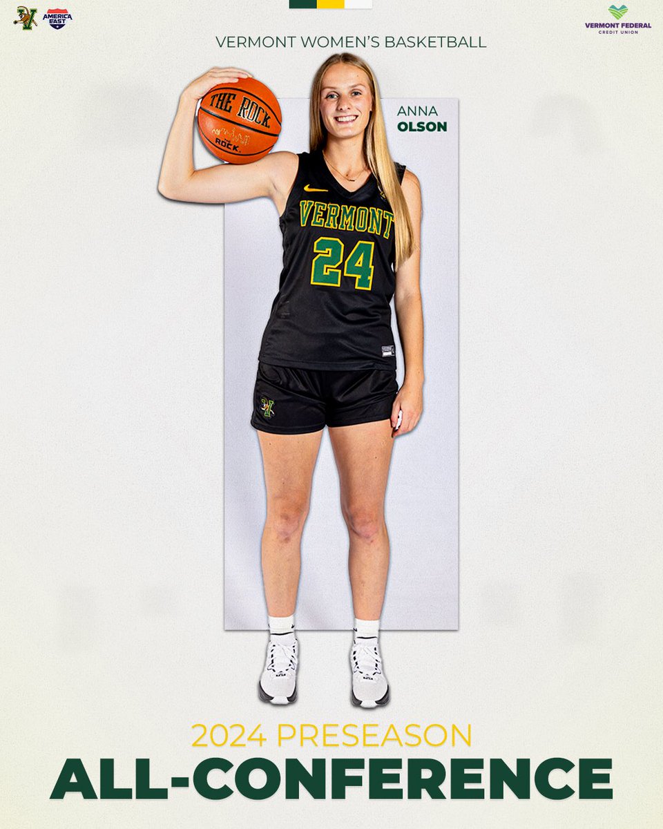 For the fourth straight year, Anna earns her preseason honors 😼