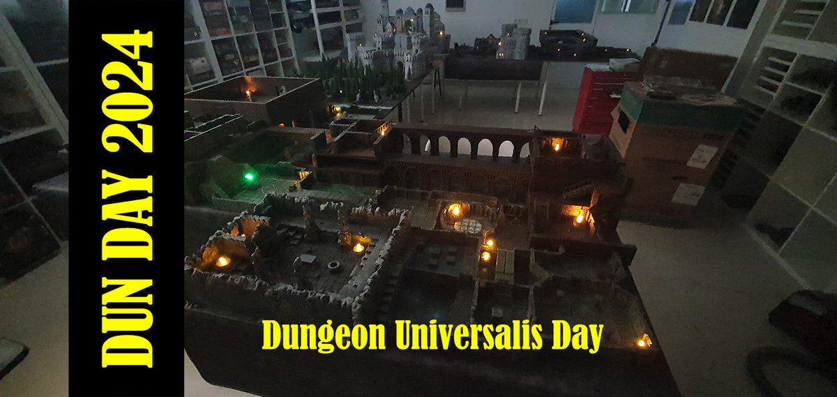 Eventillos que nos gusta hacer en Ludic Dragon con cuatro muros y tableros para jugar a #dungeonuniversalis ... 😆😆🛡️🎲🎲
youtu.be/tGdT5u7sOnM?si…
#dungeoncrawl
#ttrpg 
#dungeoncrawler