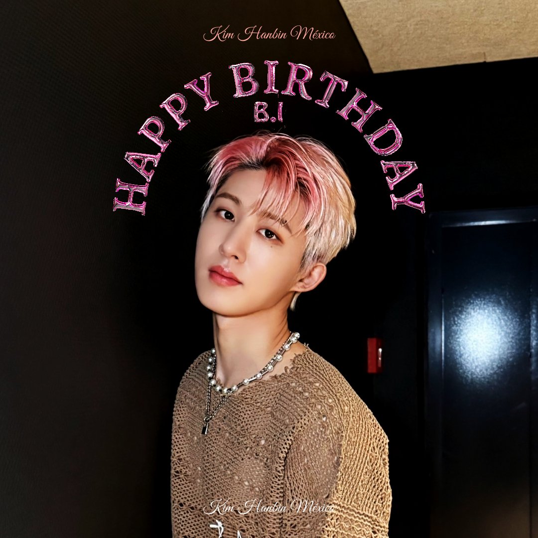 KimHanbinMexico's tweet photo. 🥳🎉💕😘 FELIZ CUMPLEAÑOS B.I 😘💕🎉🥳

En corea ya es 22 de octubre y por ende, ¡el cumpleaños de Hanbin! 🎉🥳

HAPPY BIRTHDAY HANBIN
#TopTierHanbinDay #비아이_생일_축하해 #HANBIN #ビーアイ #비아이 https://t.co/3aO2NMUSx9