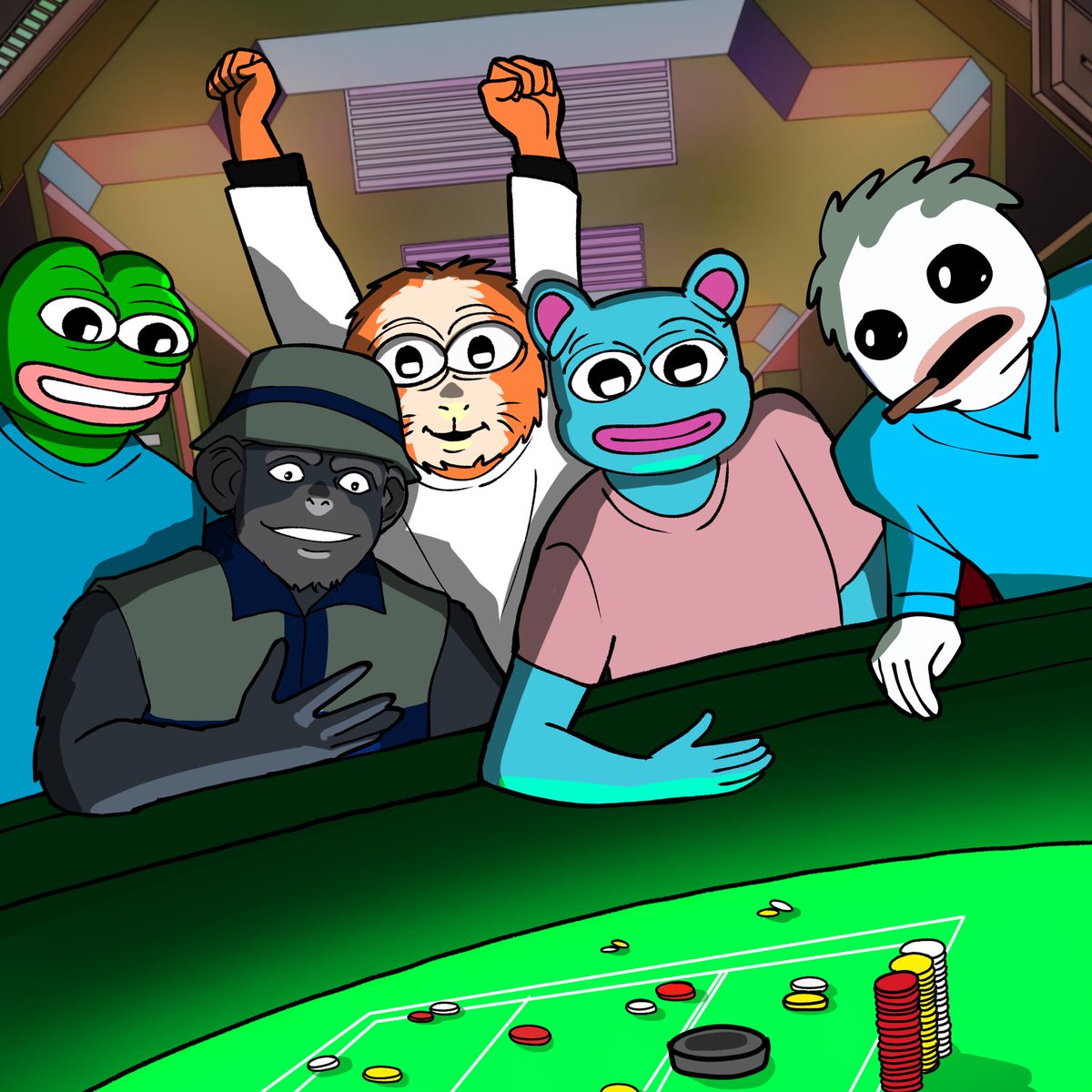 Go all in on $hopey 🔵