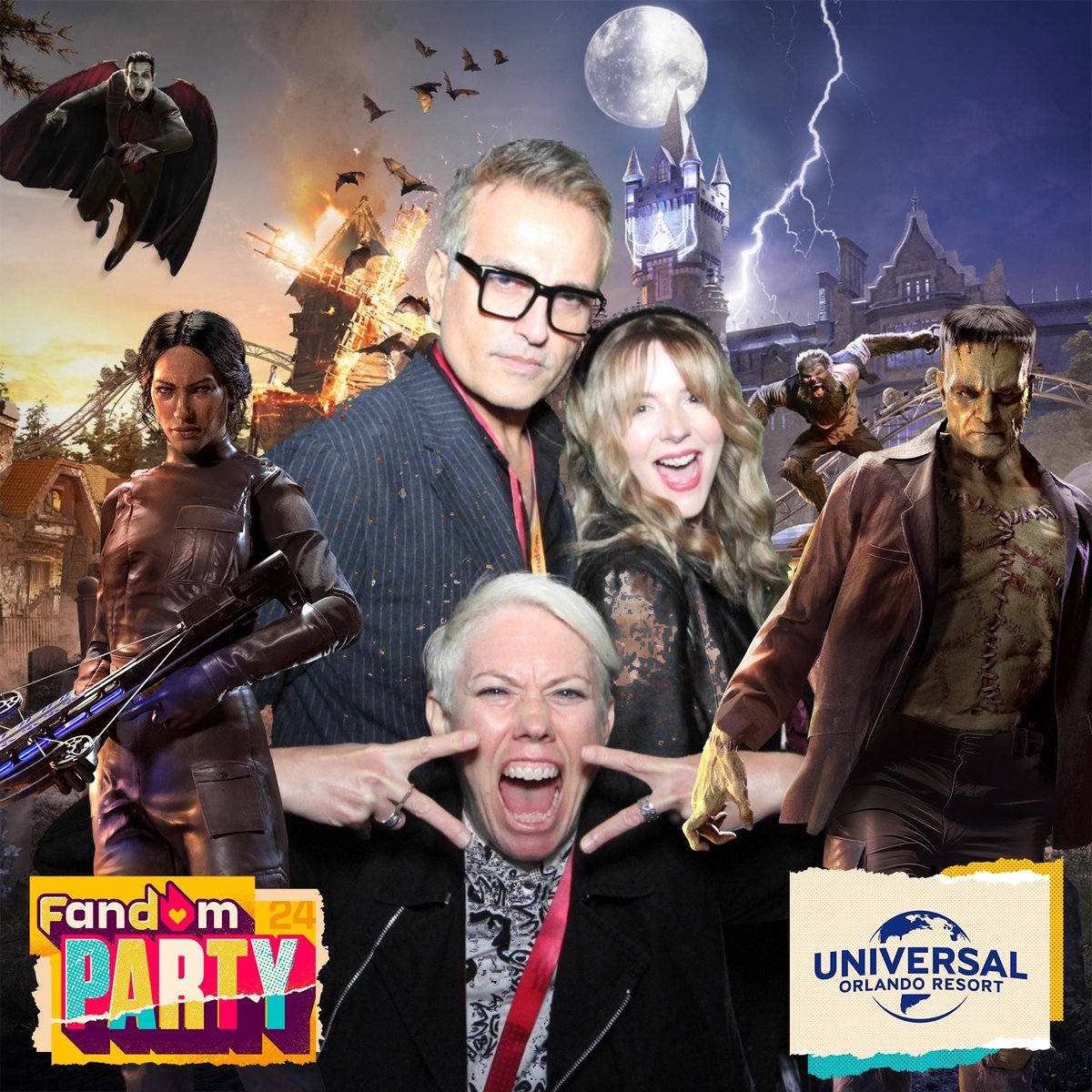 getFANDOM's tweet photo. Fun times captured at the @UniversalORL photo booth! ๐ธ #FandomParty #Fandom20 https://t.co/ggaSZjHwfV