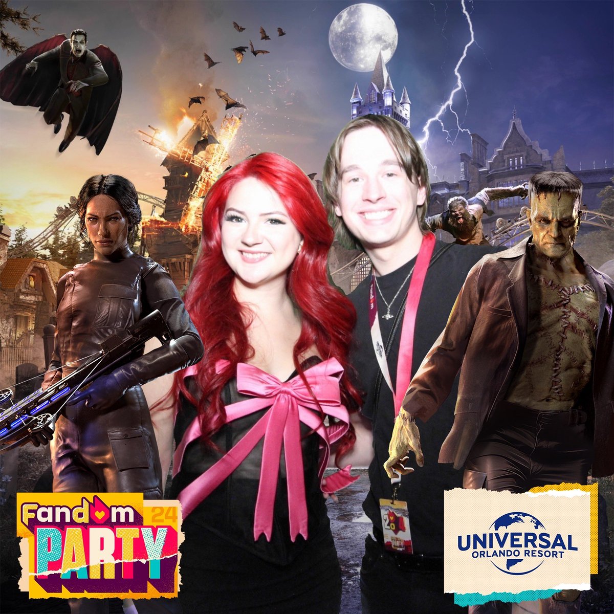 getFANDOM's tweet photo. Fun times captured at the @UniversalORL photo booth! ๐ธ #FandomParty #Fandom20 https://t.co/ggaSZjHwfV