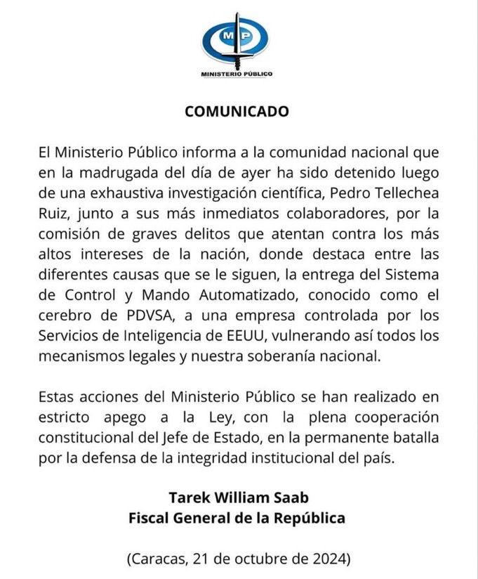 Jesus Chuo Torrealba tweet media